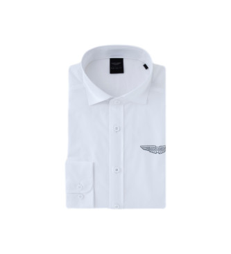 Hackett London Camisa Amr Pitlane blanco