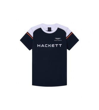 Hackett London T-shirt AMR Tour blu scuro
