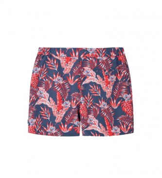 Hackett London Maillot de bain Hibiscus marine