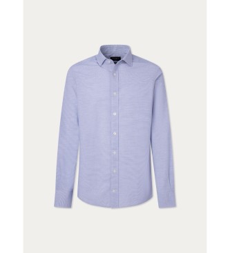 Hackett London Shirt Barre Stripe blue