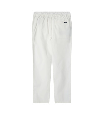 Hackett London Fit jogger strandbroek wit