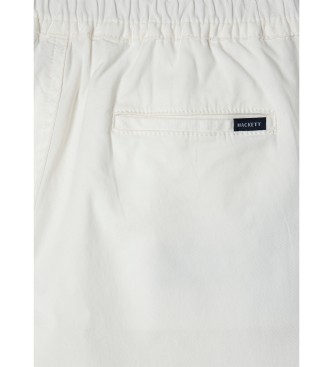 Hackett London Fit jogger strandbroek wit