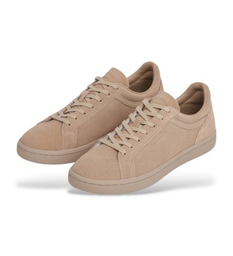 Hackett London Beck Vibe beige leren schoenen