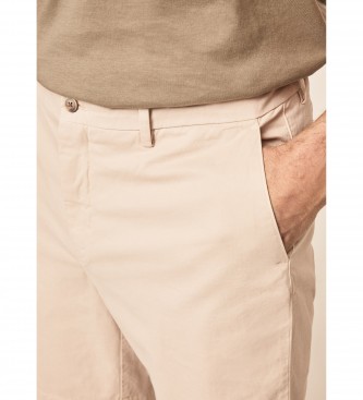 Hackett London Sanderson beige Bermuda shorts