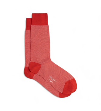 Hackett London Birds Eye Socks red