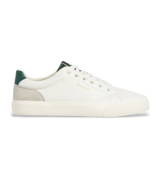 Hackett London Blake Dean Leather Sneakers branco