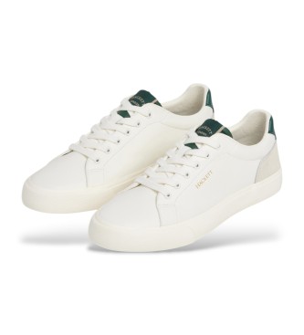 Hackett London Blake Dean Leather Sneakers branco