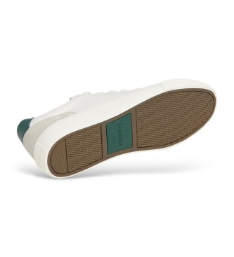 Hackett London Blake Dean Leather Sneakers branco