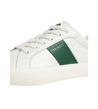 Hackett London Blake Mix usnjene superge White