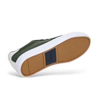 Hackett London Sneakers in pelle verde Blake Venture