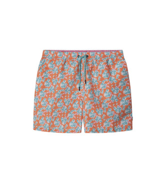 Hackett London Bloom baddrkt orange