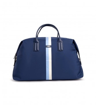 Hackett London Borsa Ledbury blu scuro