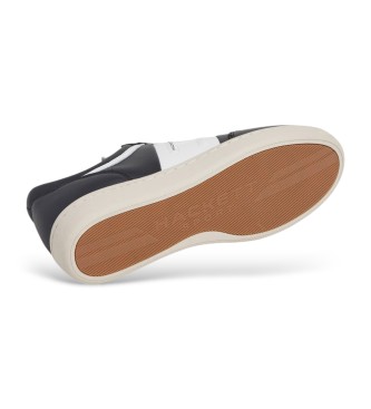 Hackett London Bond Leren Sneakers Net marine