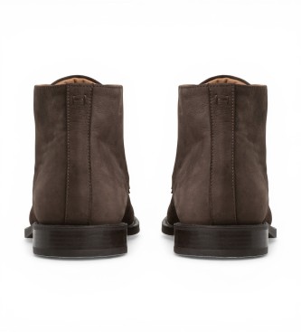 Hackett London Hampton Lederstiefel braun