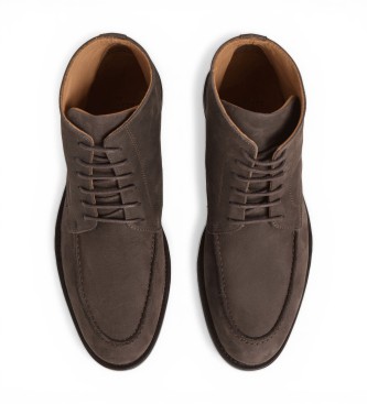 Hackett London Hampton Lederstiefel braun