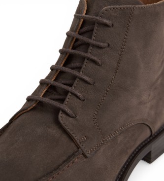 Hackett London Hampton Lederstiefel braun