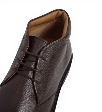 Hackett London Elsted Chukka Lederstiefel braun