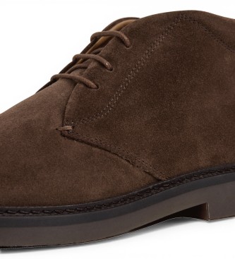 Hackett London Elsted Chukka Lederstiefel braun