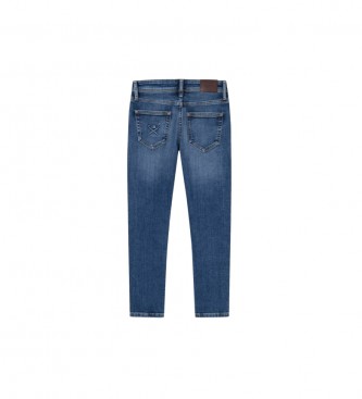 Hackett London Jeans vintage en tricot bleu