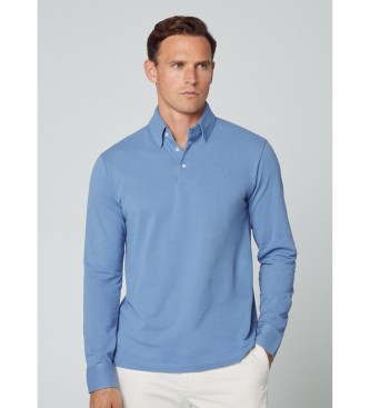 Hackett London Polo Btndown blauw