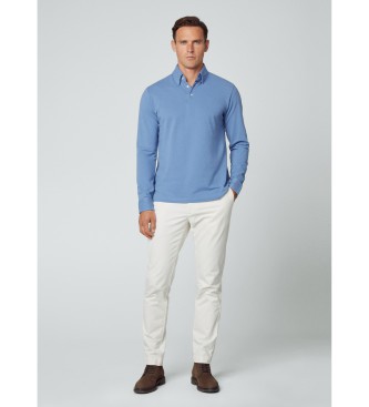 Hackett London Polo Btndown blauw