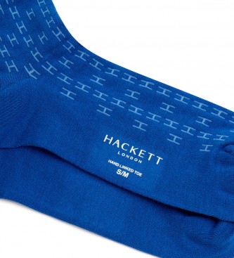 Hackett London H Stampa calzini blu