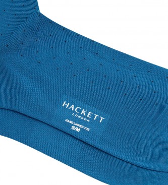 Hackett London Calcetines Polkadot azul