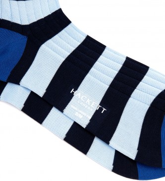 Hackett London Calcetines Rugby azul
