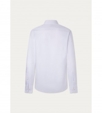 Hackett London Chemise Essential Textura blanc