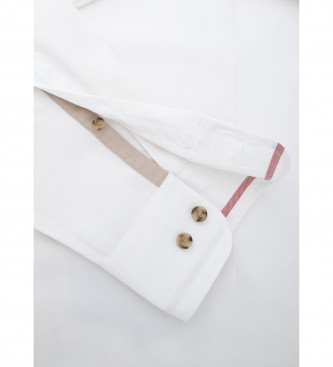 Hackett London Shirt Flannel white