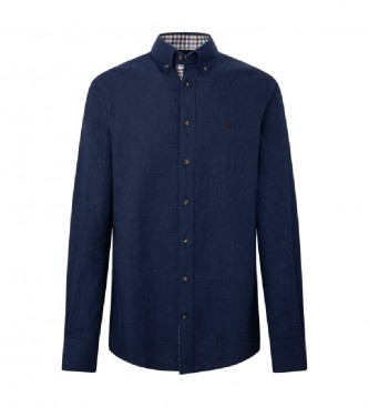 Hackett London Camisa Flannel Multi navy