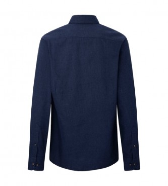 Hackett London Camisa Flannel Multi navy