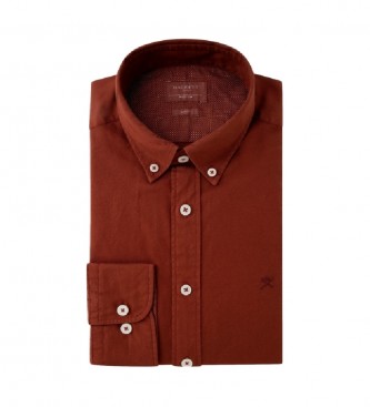 Hackett London Garment Dyed skjorte rd