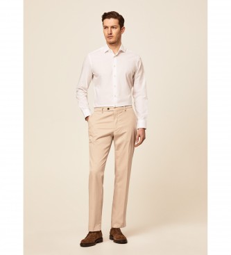 Hackett London Skjorte Magic White hvid hvid