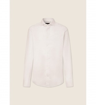 Hackett London Skjorte Magic White hvid hvid