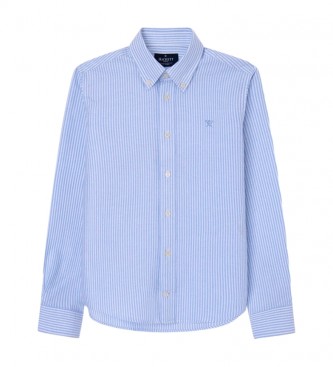 Hackett London Oxford shirt blue stripes