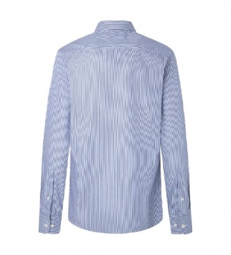 Hackett London Poplin-skjorte bl