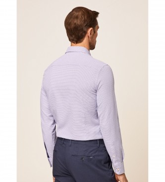 Hackett London Camisa Texturizada azul