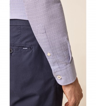 Hackett London Camisa Texturizada azul