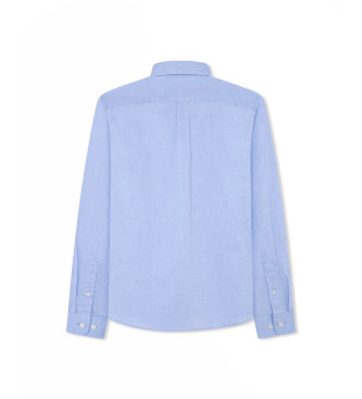 Washed Oxford Shirt - Blue