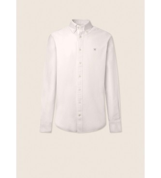 Hackett London Oxford Fit Slim Fit Shirt white