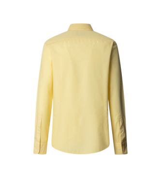 Hackett London Oxford fit skr�ddersyet skjorte gul