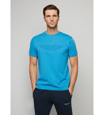 Hackett London Am Emboss T-shirt bleu