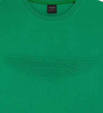 Hackett London AM Emboss T-shirt green