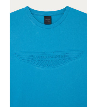 Hackett London T-shirt grafica Am blu