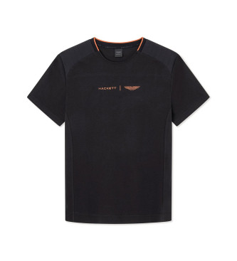 Hackett London Am Hybrid T-shirt marinbl