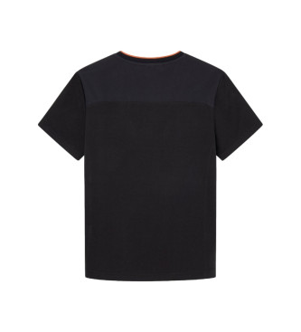 Hackett London Am Hybrid T-shirt marinbl