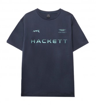 HACKETT Camiseta AMR marino 