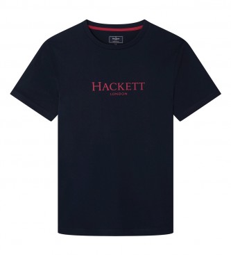 Hackett Camiseta Básica Logo Negro