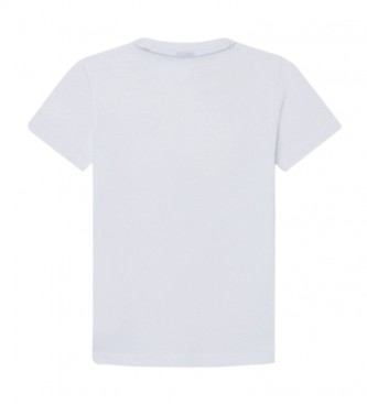 Hackett London Camiseta Car Sun blanco